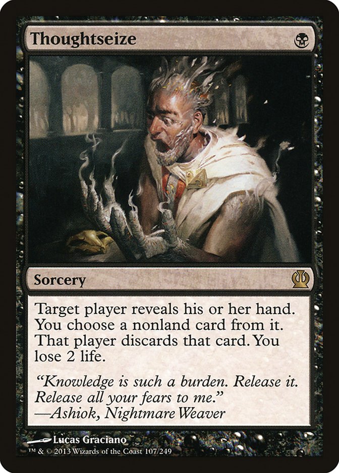 Thoughtseize [Theros] Magic: The Gathering