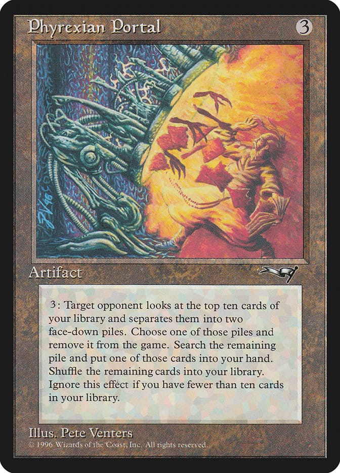 Phyrexian Portal [Alliances] Magic: The Gathering