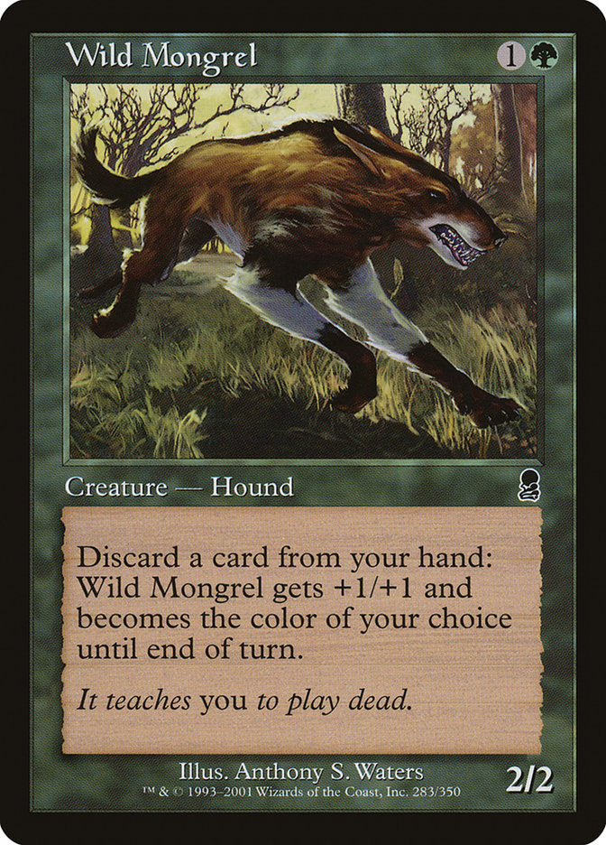Wild Mongrel [Odyssey] Magic: The Gathering