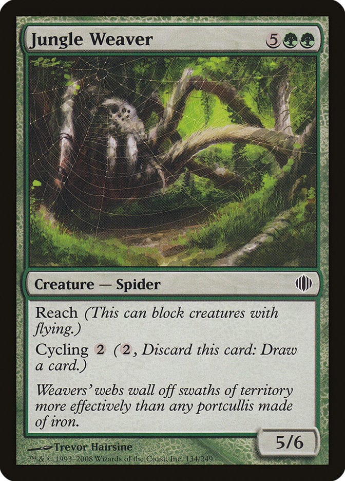 Jungle Weaver [Shards of Alara] Magic: The Gathering