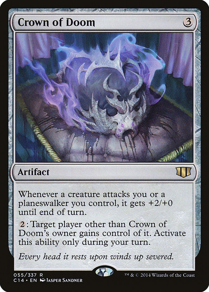 Crown of Doom [Commander 2014] Magic: The Gathering