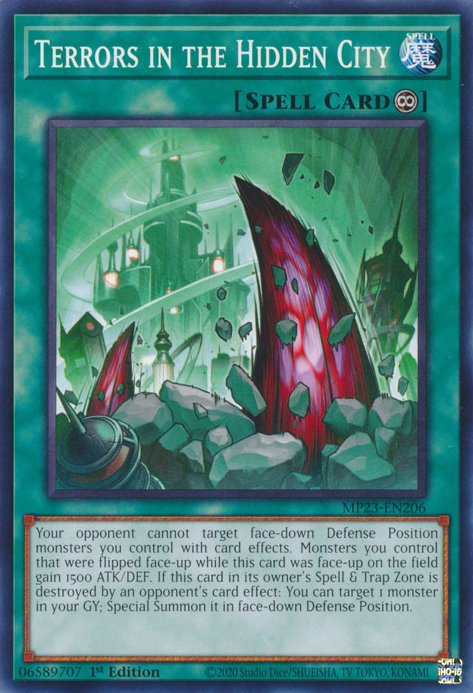 Terrors in the Hidden City [MP23-EN206] Common - Yugioh Cards For Your TCG Needs!