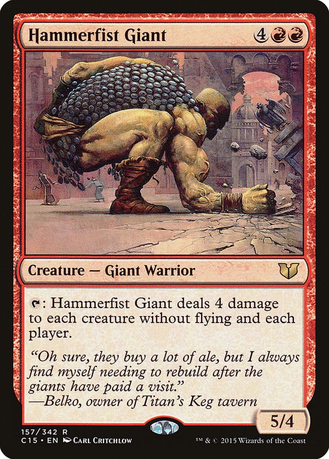 Hammerfist Giant [Commander 2015] Magic: The Gathering