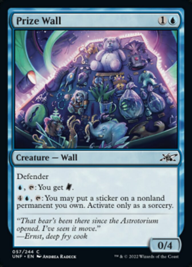 Prize Wall [Unfinity] Magic: The Gathering