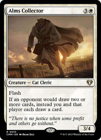 Alms Collector [Commander Masters] Magic: The Gathering
