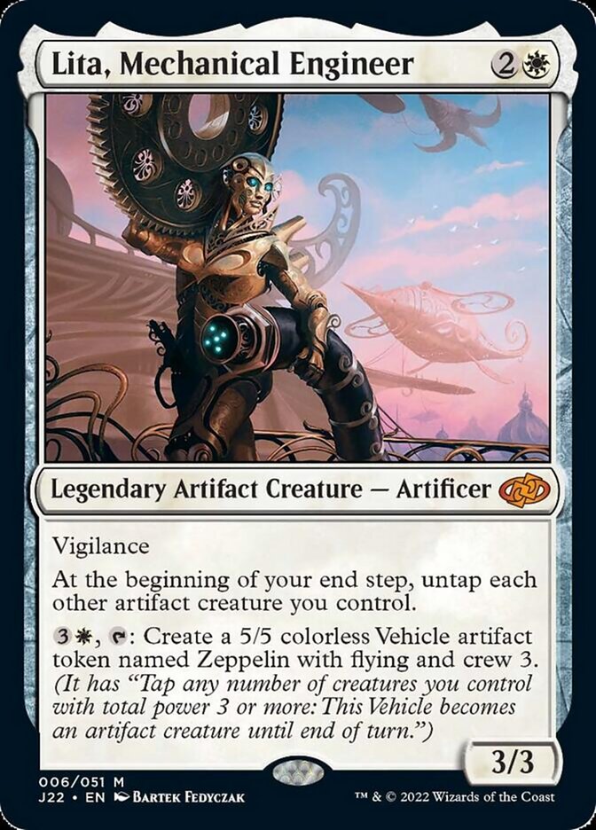 Lita, Mechanical Engineer [Jumpstart 2022] Magic: The Gathering