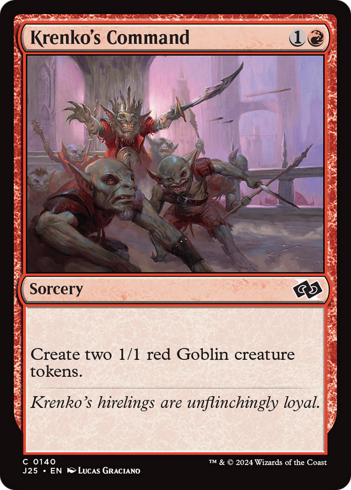 Krenko's Command [Foundations Jumpstart] Magic: The Gathering