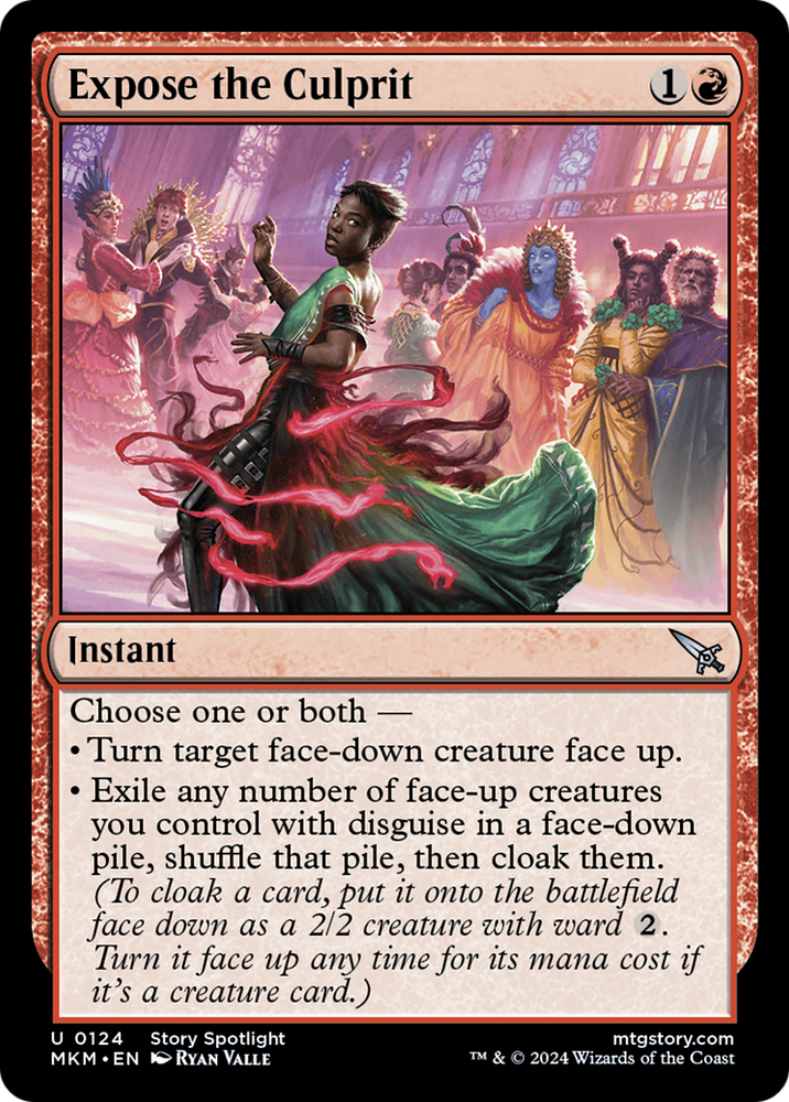 Expose the Culprit [Murders at Karlov Manor] Magic: The Gathering