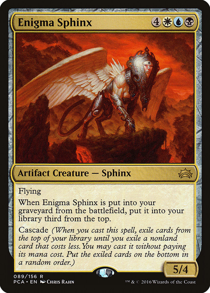 Enigma Sphinx [Planechase Anthology] Magic: The Gathering