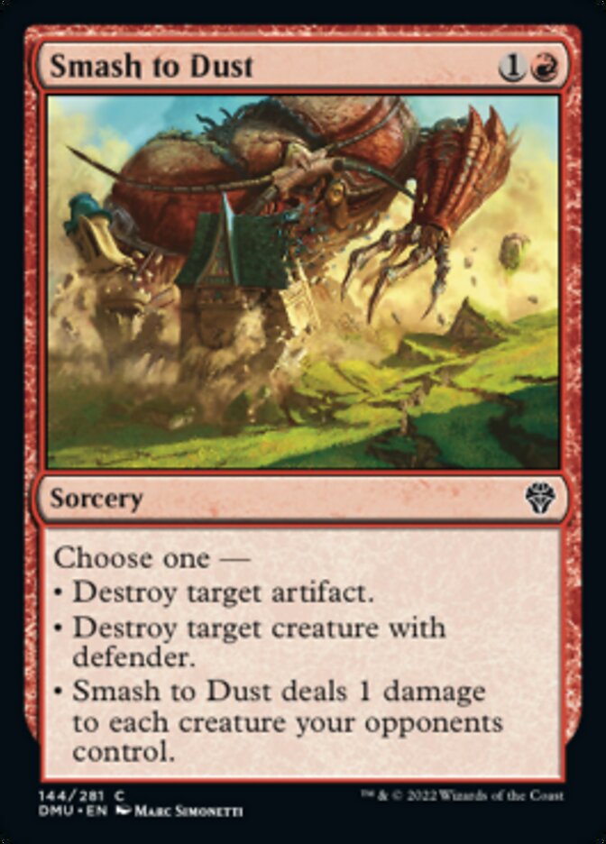 Smash to Dust [Dominaria United] Magic: The Gathering