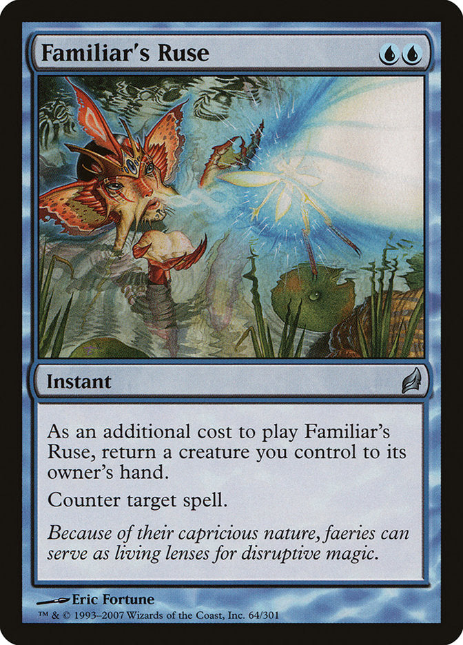 Familiar's Ruse [Lorwyn] Magic: The Gathering