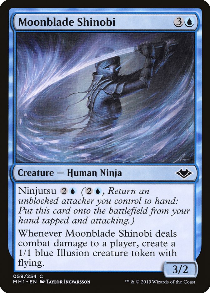 Moonblade Shinobi [Modern Horizons] Magic: The Gathering