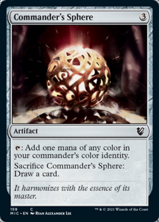 Commander's Sphere [Innistrad: Midnight Hunt Commander] Magic: The Gathering