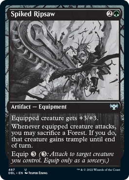 Spiked Ripsaw [Innistrad: Double Feature] Magic: The Gathering