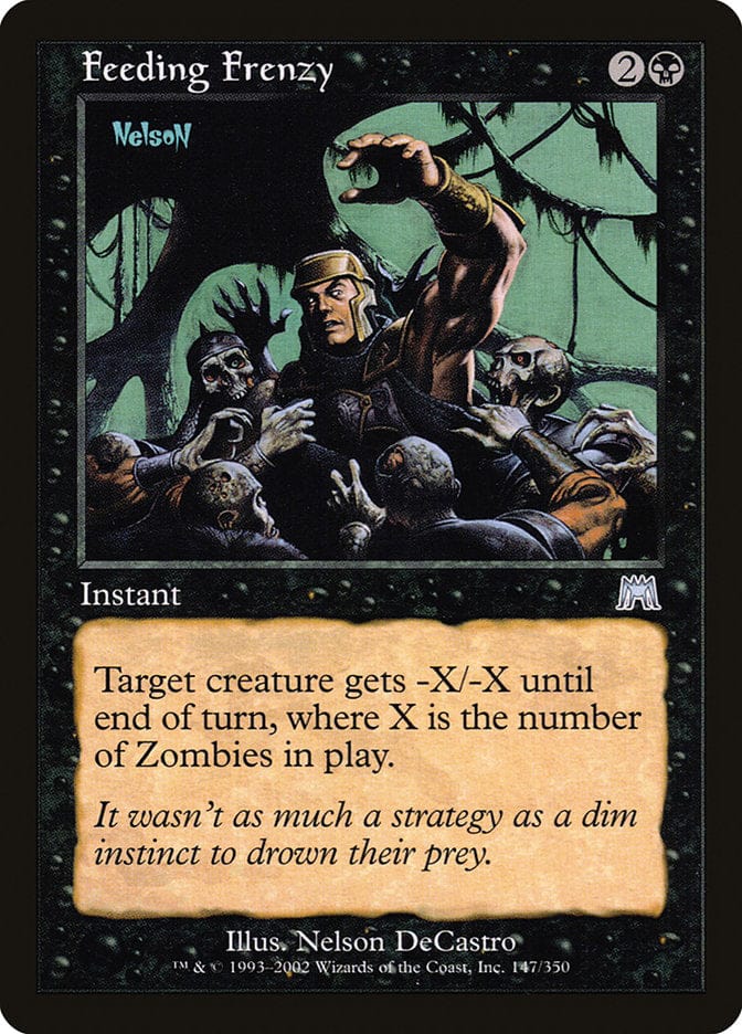 Feeding Frenzy [Onslaught] Magic: The Gathering