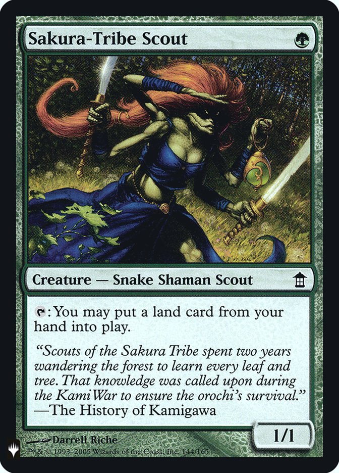 Sakura-Tribe Scout [Mystery Booster] Magic: The Gathering