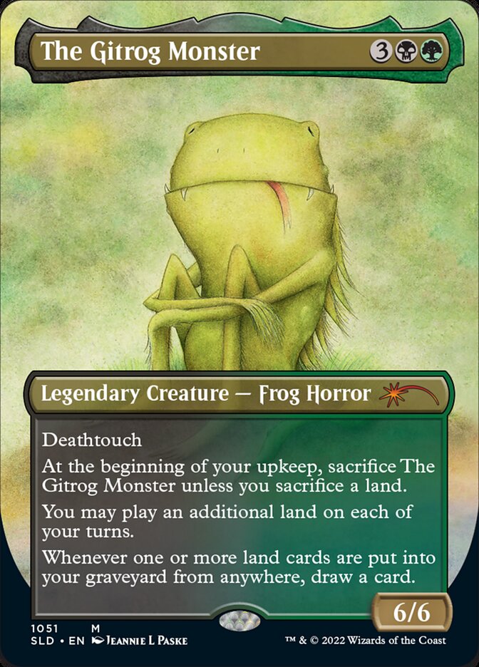 The Gitrog Monster (Borderless) [Secret Lair Drop Series] Magic: The Gathering