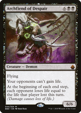 Archfiend of Despair [Battlebond] Magic: The Gathering