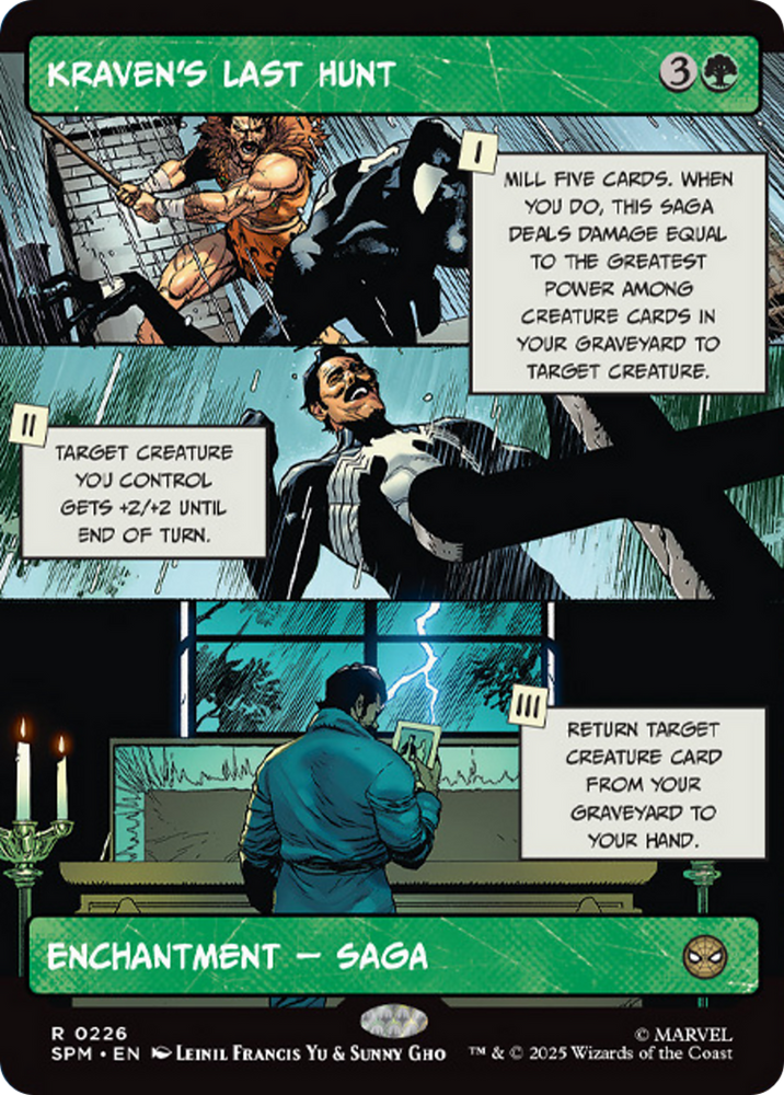 Kraven's Last Hunt (Borderless) [Marvel's Spider-Man] Magic: The Gathering