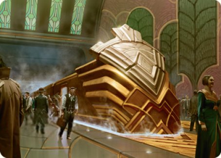 Capenna Express Art Card [Streets of New Capenna Art Series] Magic: The Gathering