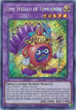Time Wizard of Tomorrow [DLCS-EN147] Secret Rare - Yugioh Cards For Your TCG Needs!