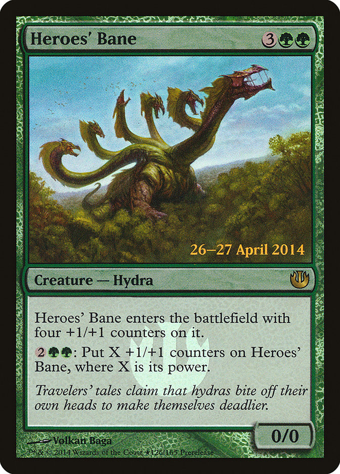 Heroes' Bane [Journey into Nyx Prerelease Promos] Magic: The Gathering