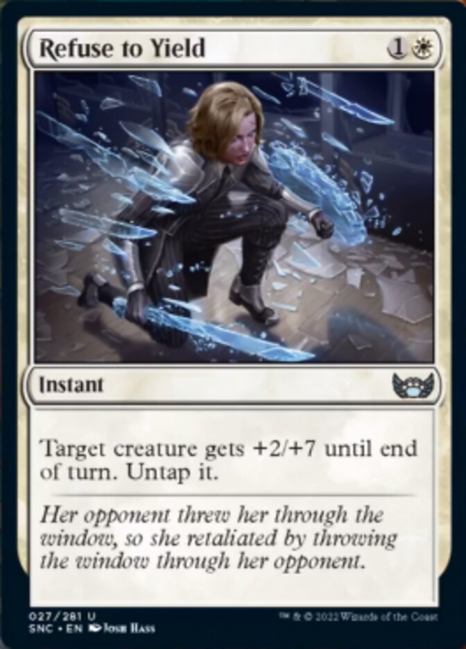Refuse to Yield [Streets of New Capenna] Magic: The Gathering