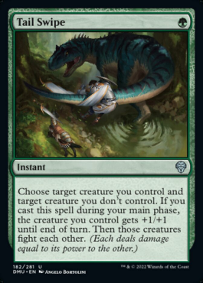 Tail Swipe [Dominaria United] Magic: The Gathering