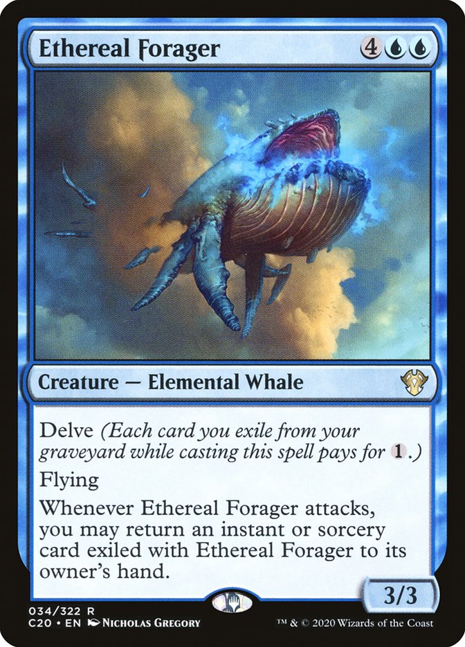 Ethereal Forager [Commander 2020] Magic: The Gathering