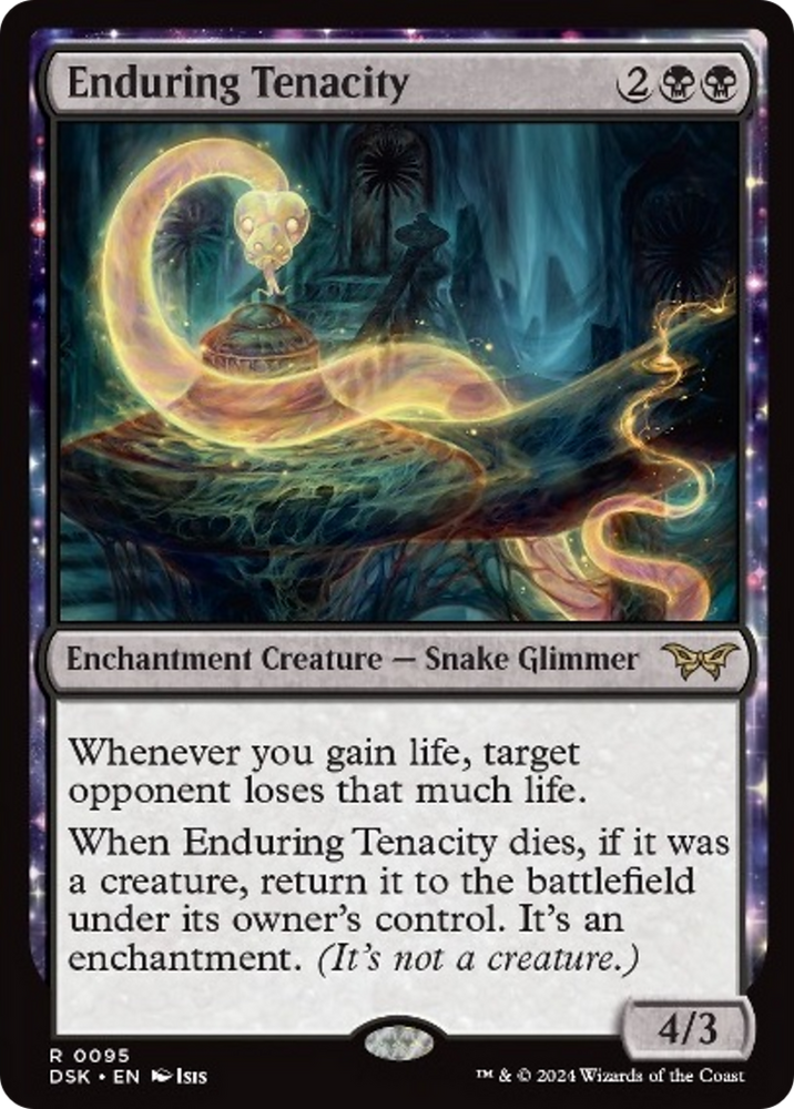 Enduring Tenacity [Duskmourn: House of Horror] Magic: The Gathering