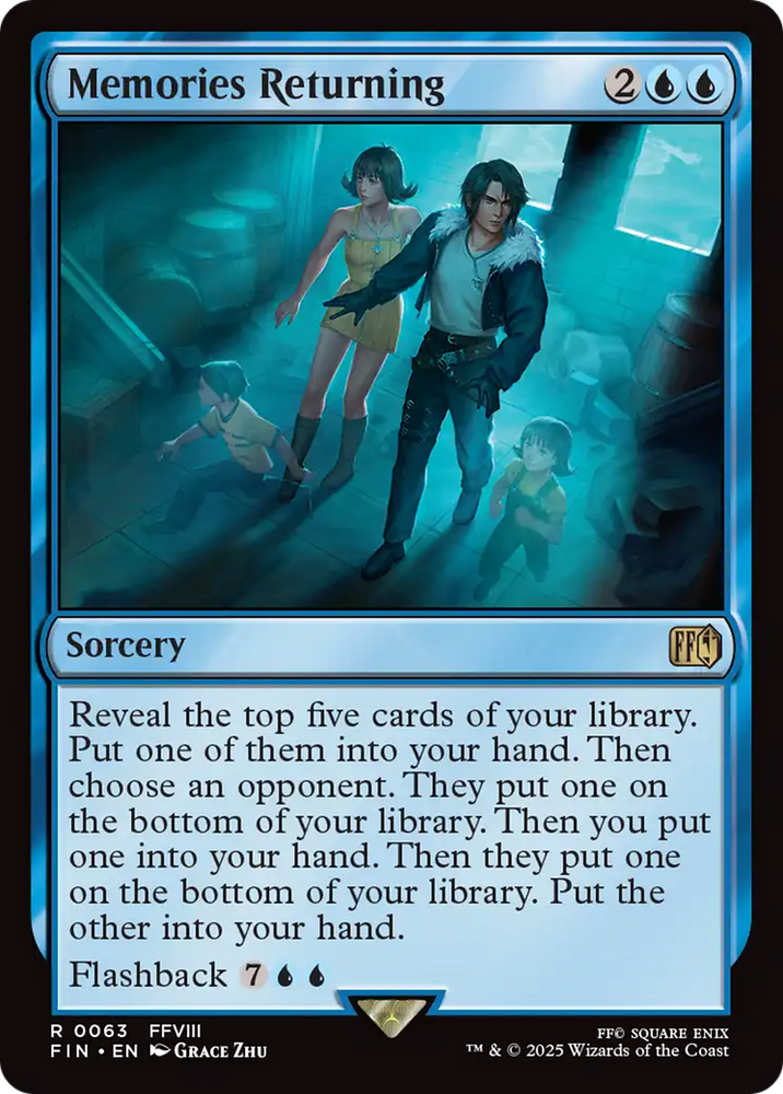 Memories Returning [FINAL FANTASY] Magic: The Gathering