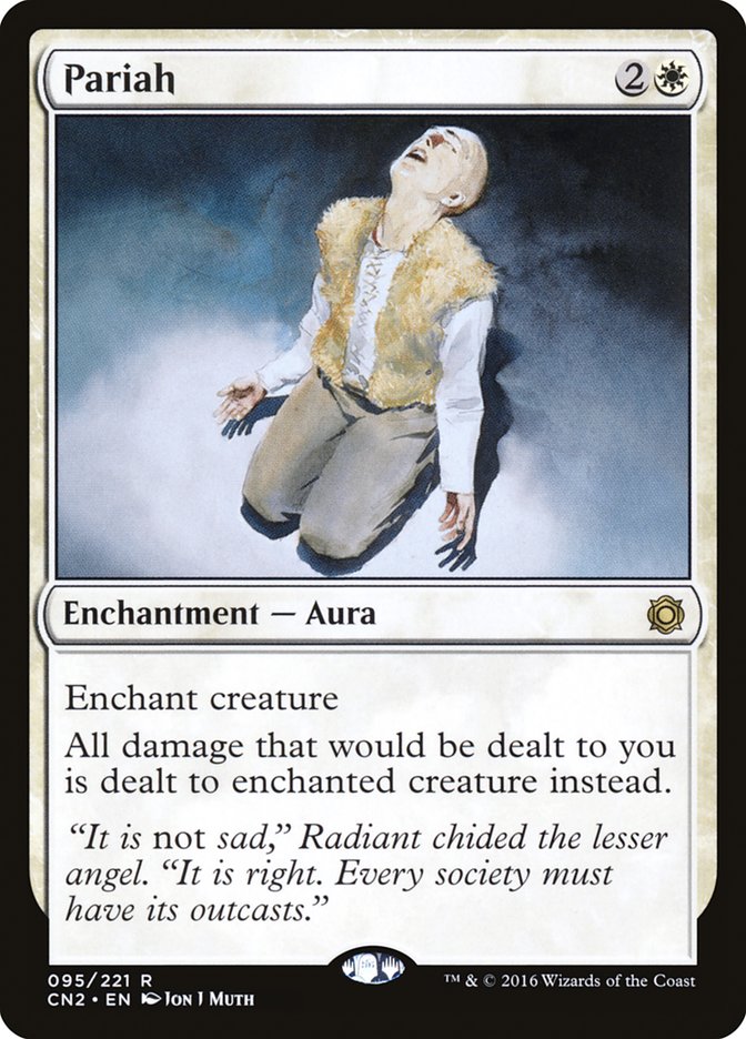 Pariah [Conspiracy: Take the Crown] Magic: The Gathering