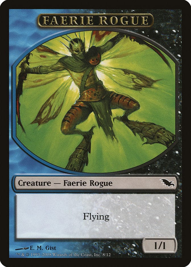 Faerie Rogue Token [Shadowmoor Tokens] Magic: The Gathering
