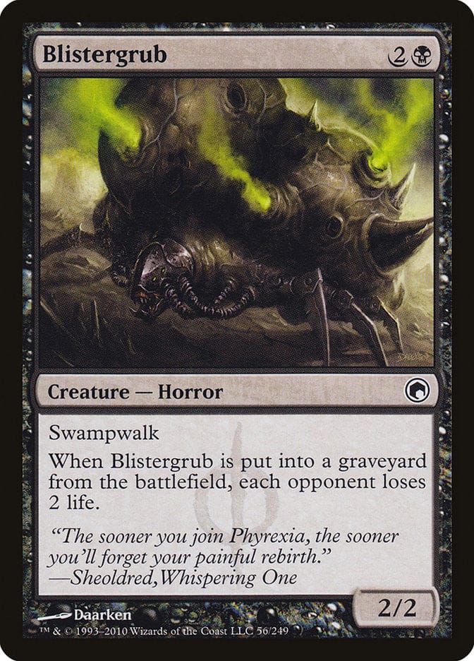 Blistergrub [Scars of Mirrodin] Magic: The Gathering