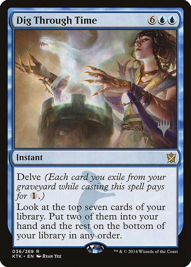 Dig Through Time (Promo Pack) [Khans of Tarkir Promos] Magic: The Gathering
