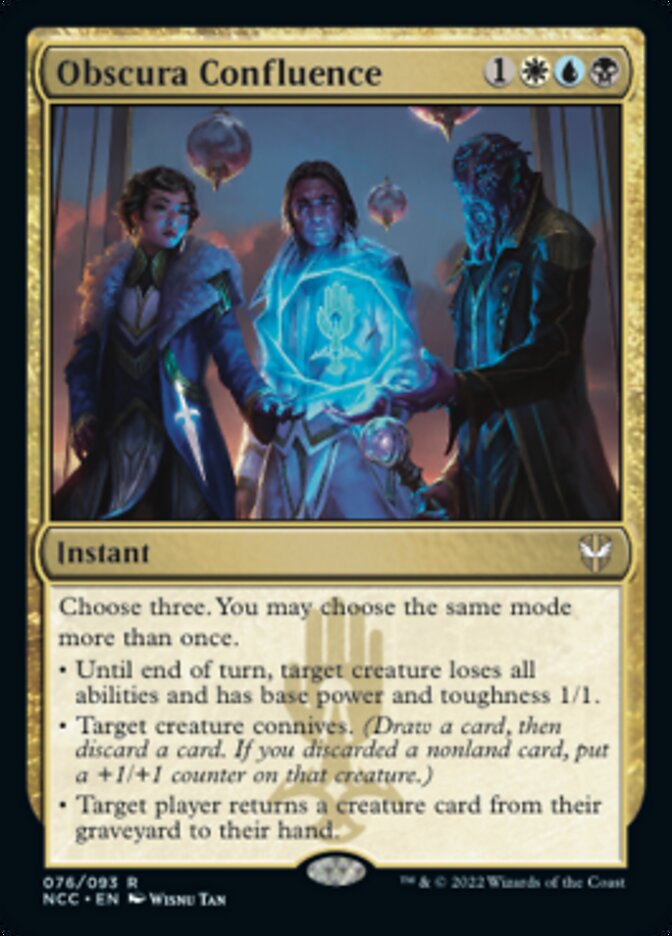 Obscura Confluence [Streets of New Capenna Commander] Magic: The Gathering