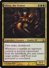 Glissa, the Traitor (Mirrodin Besieged) [Oversize Cards] Magic: The Gathering