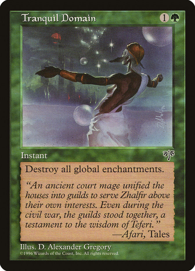 Tranquil Domain [Mirage] Magic: The Gathering