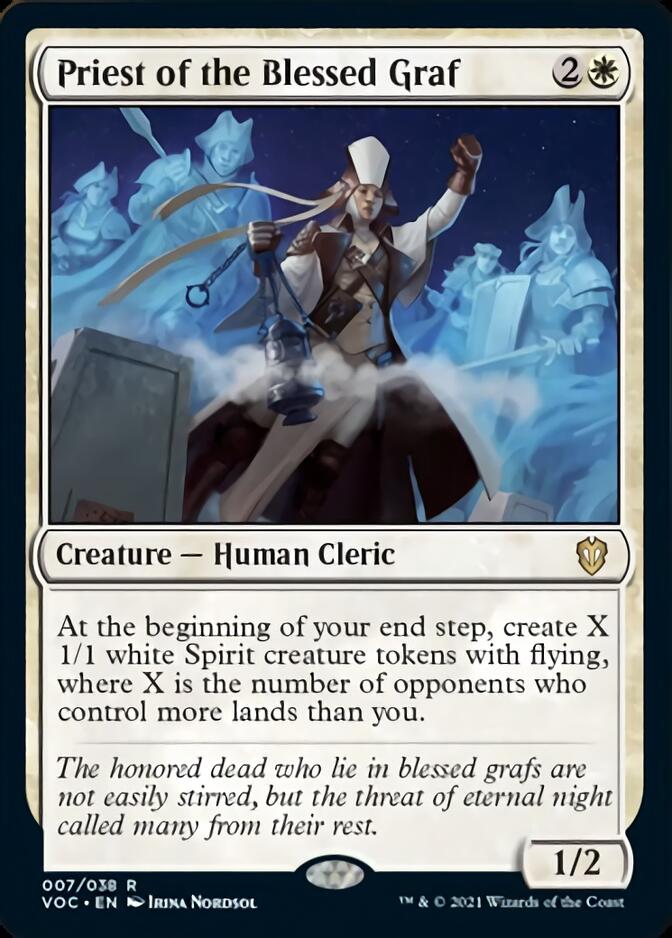 Priest of the Blessed Graf [Innistrad: Crimson Vow Commander] Magic: The Gathering