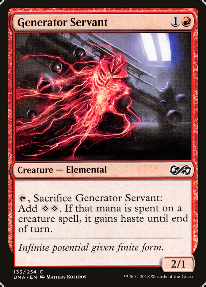 Generator Servant [Ultimate Masters] Magic: The Gathering