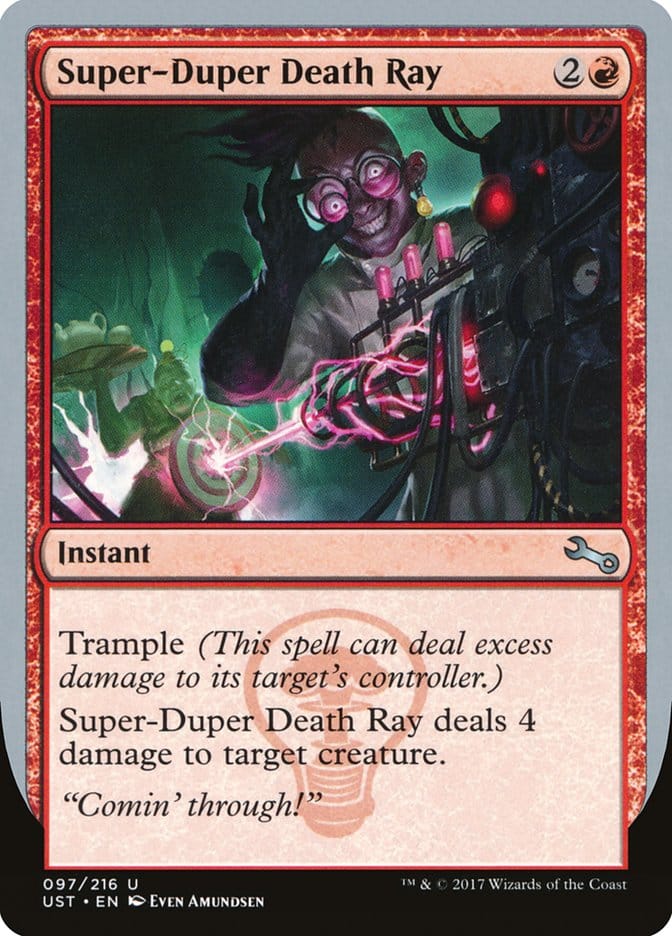 Super-Duper Death Ray [Unstable] Magic: The Gathering