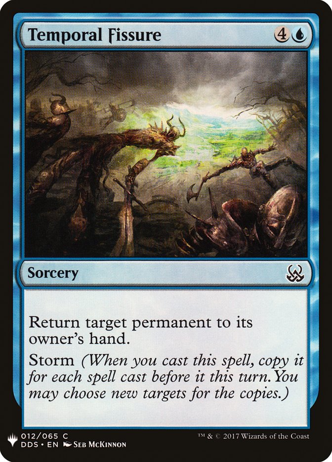 Temporal Fissure [Mystery Booster] Magic: The Gathering