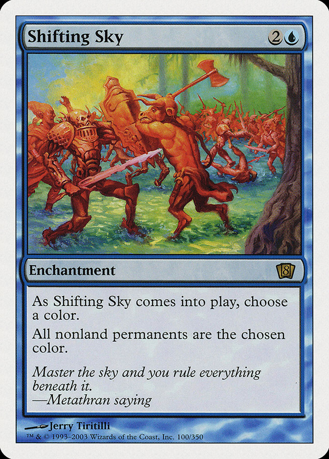 Shifting Sky [Eighth Edition] Magic: The Gathering