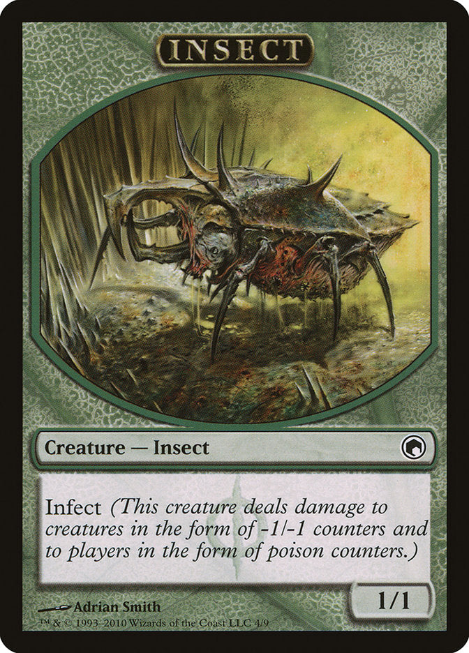 Insect Token [Scars of Mirrodin Tokens] Magic: The Gathering
