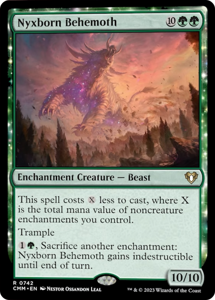 Nyxborn Behemoth [Commander Masters] Magic: The Gathering