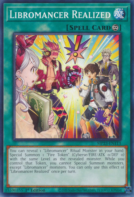Libromancer Realized [MP23-EN113] Common - Yugioh Cards For Your TCG Needs!