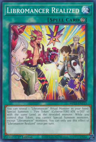 Libromancer Realized [MP23-EN113] Common - Yugioh Cards For Your TCG Needs!