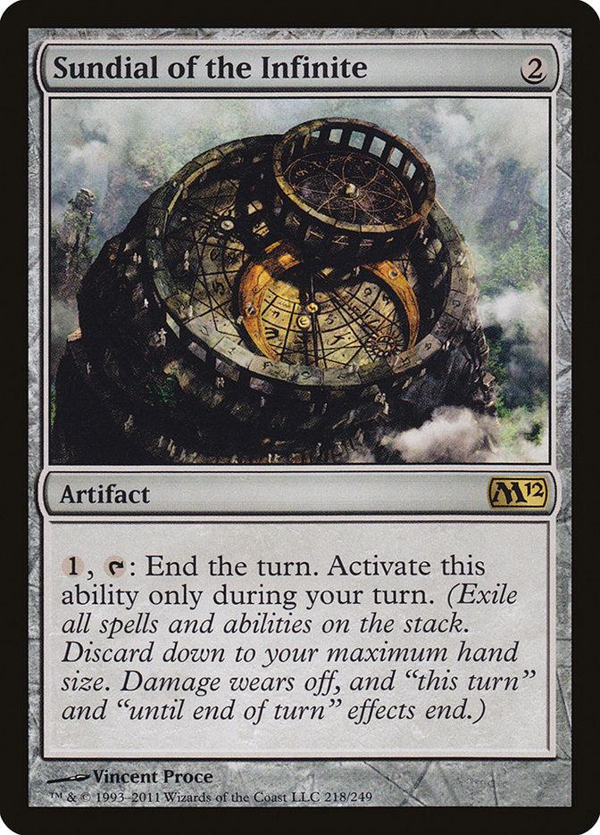 Sundial of the Infinite [Magic 2012] Magic: The Gathering