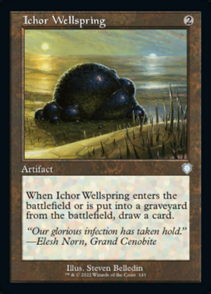 Ichor Wellspring (Retro) [The Brothers' War Commander] Magic: The Gathering