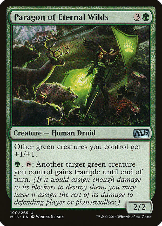 Paragon of Eternal Wilds [Magic 2015] Magic: The Gathering